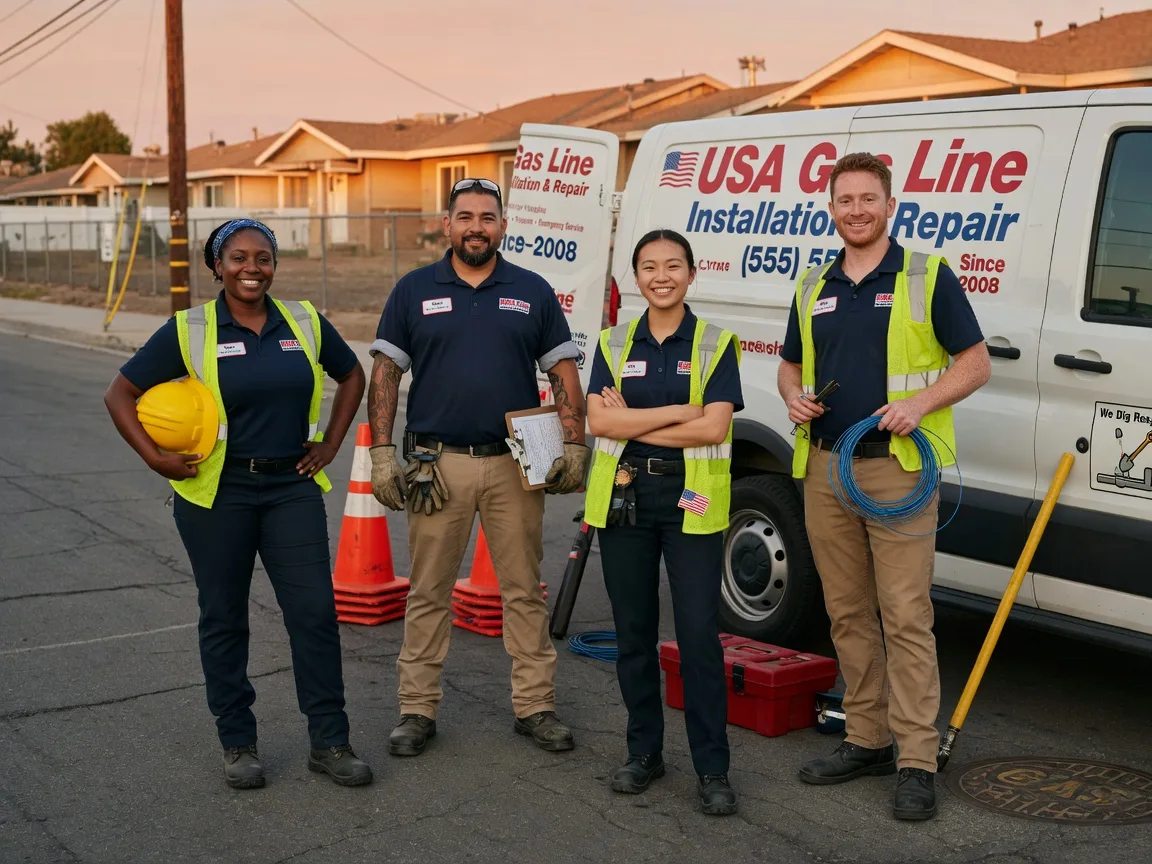 Gas Line Installation company in Iron Ridge, WI